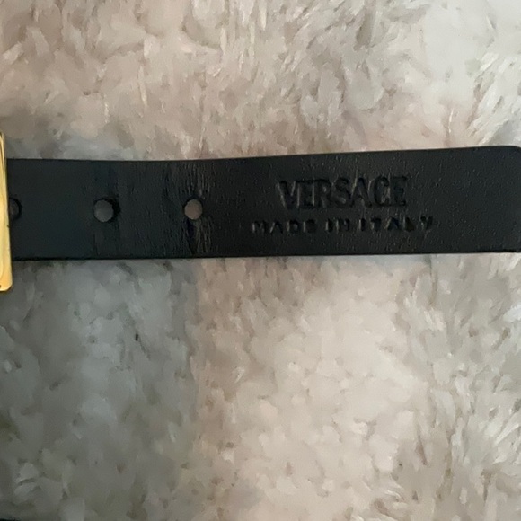 NWT Versace Greca Leather Metal Chocker! - Picture 8 of 15